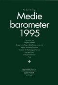 Boksomslag: Nordicom-Sveriges Mediebarometer 1995