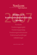 Omslag till Nordicom Information 29 (3) 2007