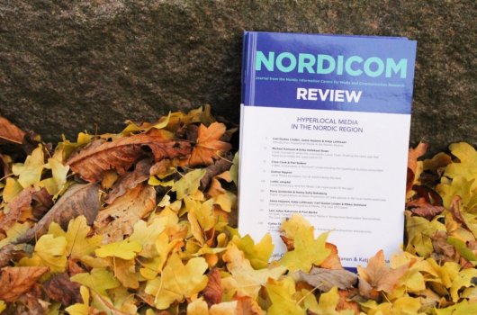 A print copy of the journal Nordicom Review
