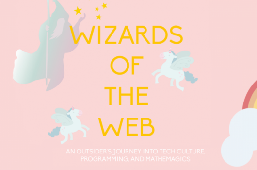 Book cover: Wizards of the Web. 
