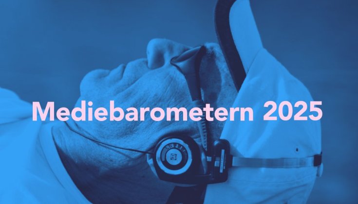 Omslag Mediebarometern 2025
