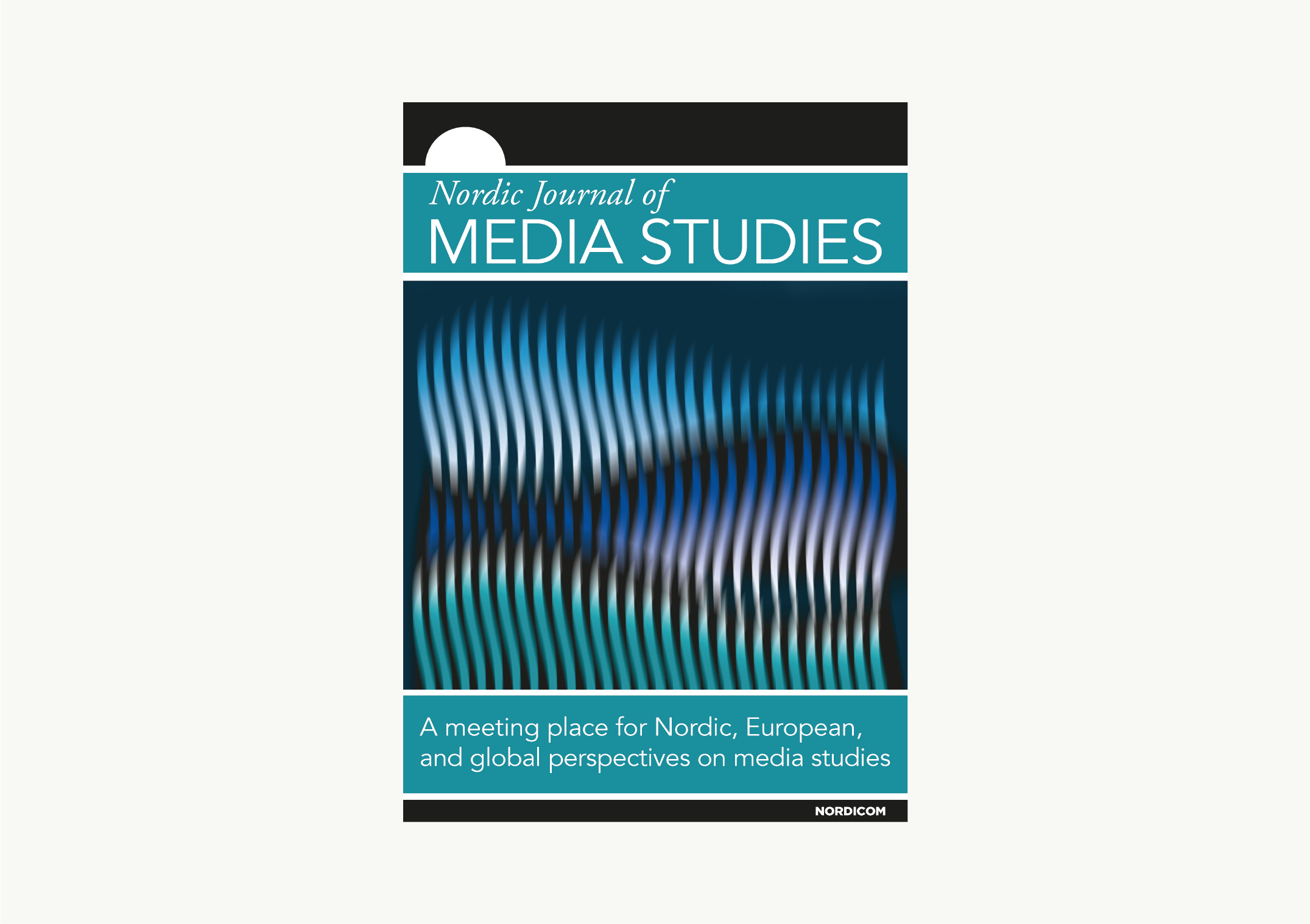 Omslaget till Nordic Journal of Media Studies.
