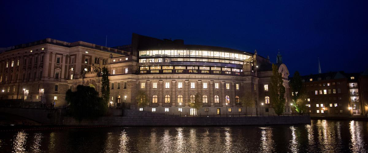 Sweden's government building, Riksdagen