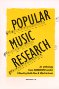 Book cover: Popular Music Research