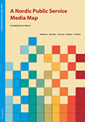 Book cover: A Nordic Public Service Media Map