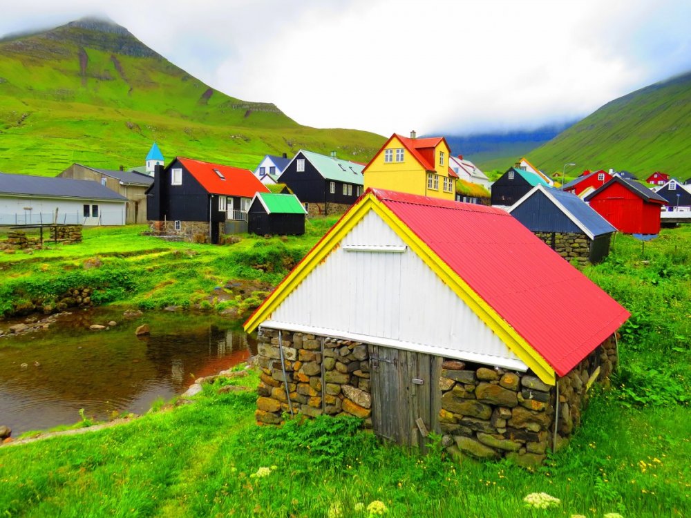 Faroe islans houses
