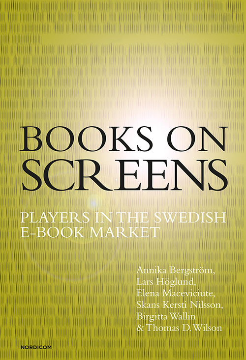 Cover: Books on Screens
