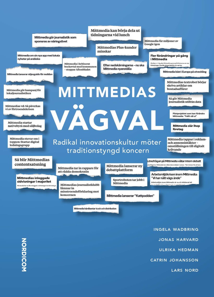 Book cover for Mittvmedias vägval