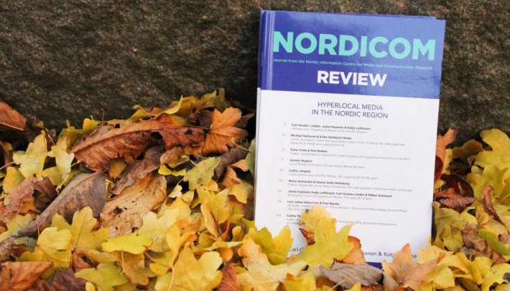 A print copy of the journal Nordicom Review