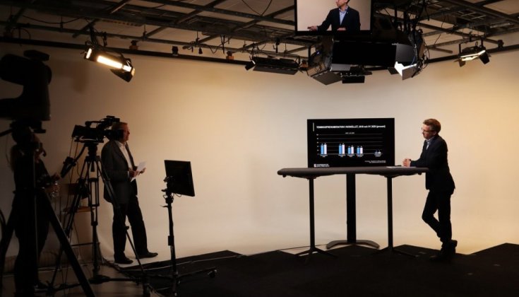 Bild från inspelning av webbinariet