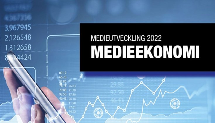 Omslaget till Medieekonomi 2022.